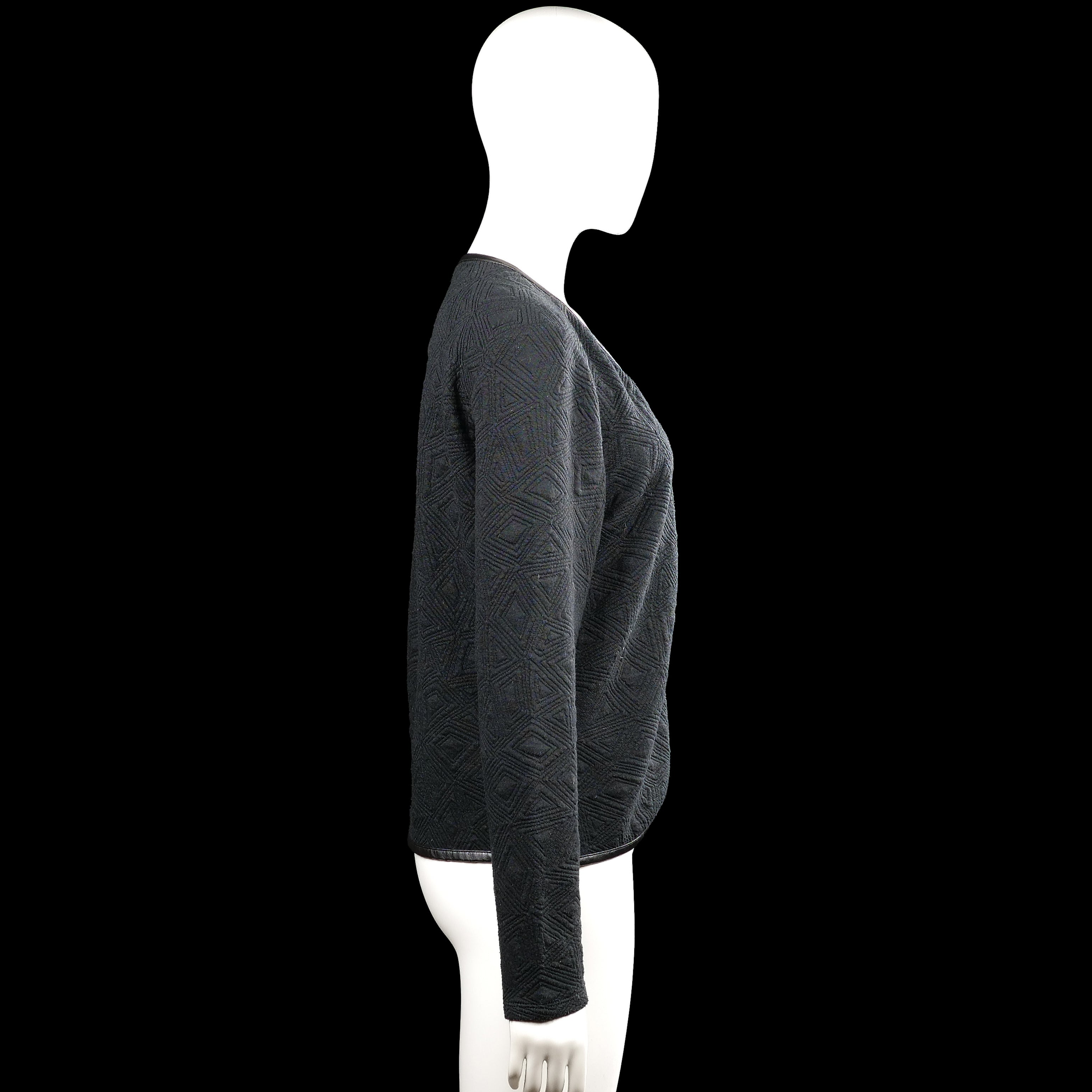 Bolero jacket - Black - Size L