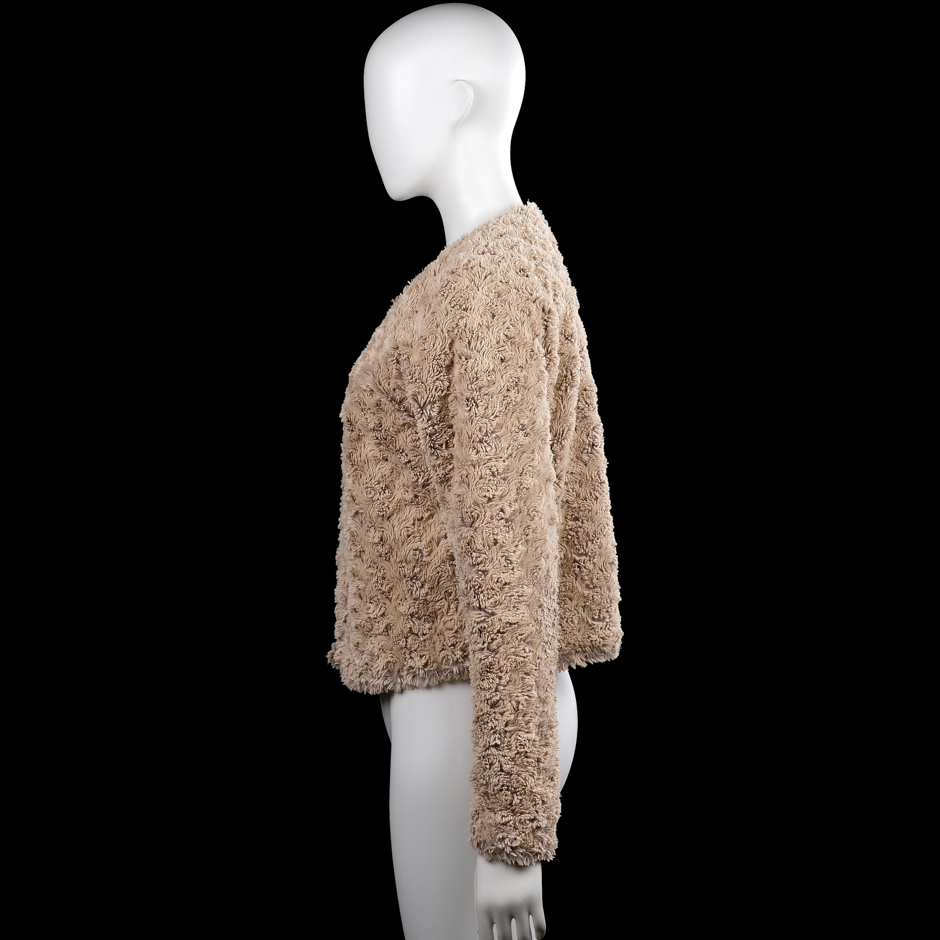 Cardigan - Beige - Size 38