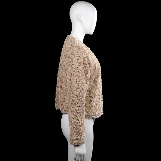 Cardigan - Beige - Size 38