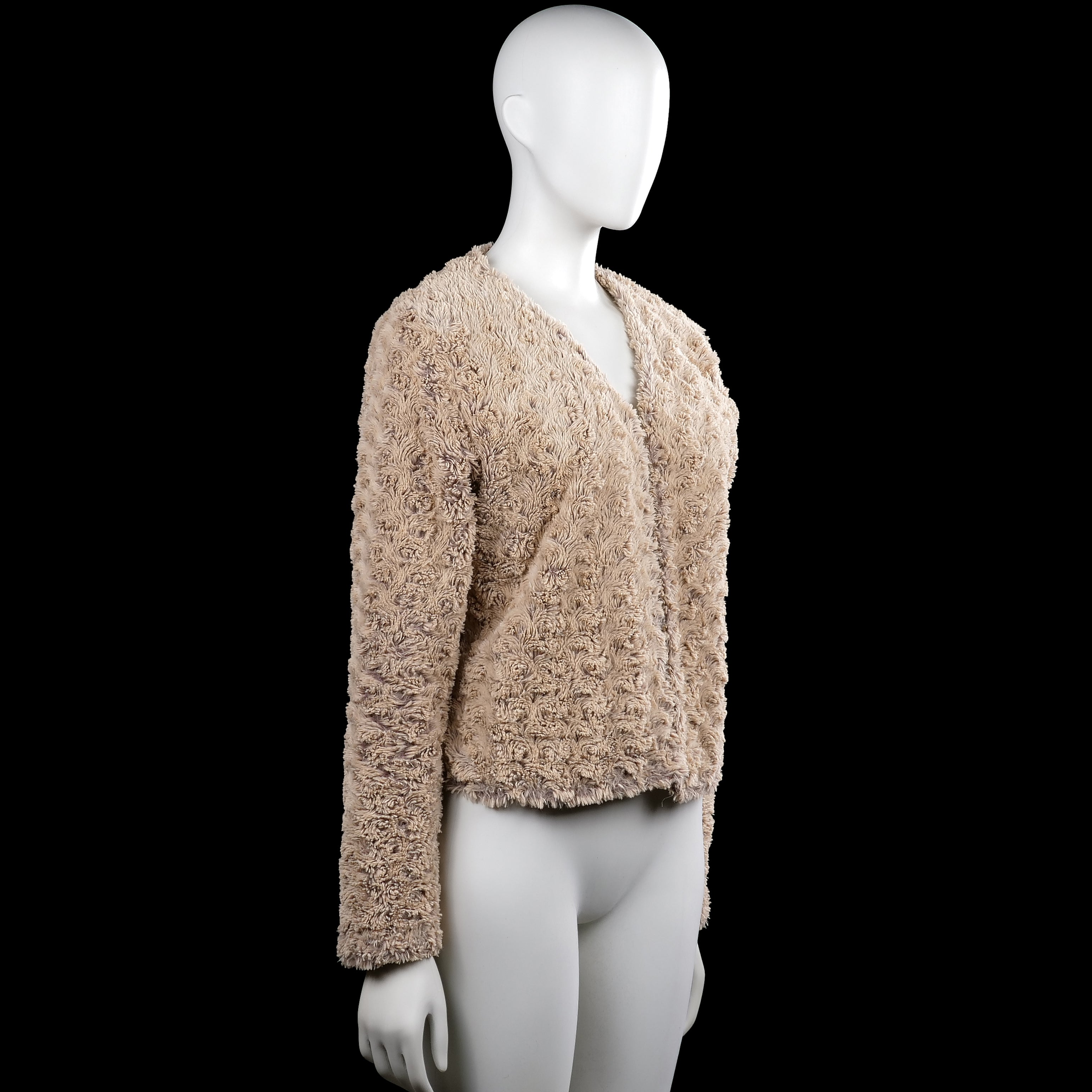 Cardigan - Beige - Size 38