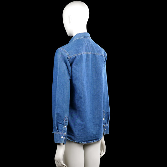 Shirt - Denim Blue - Size 160