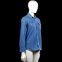Shirt - Denim Blue - Size 160