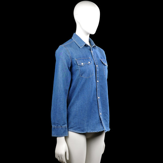 Shirt - Denim Blue - Size 160