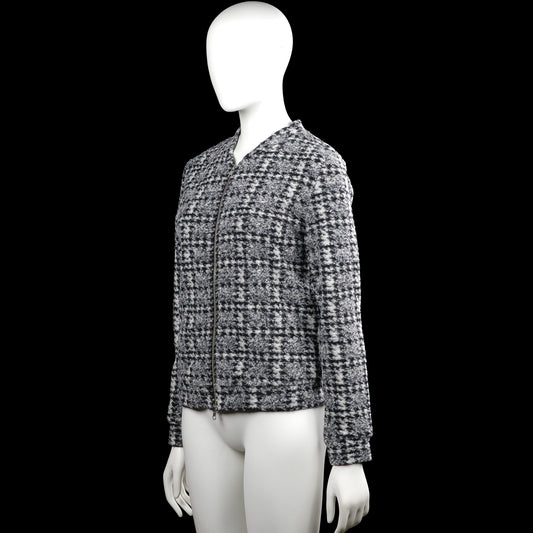 Bomber jacket - Gray & Black - Size XS