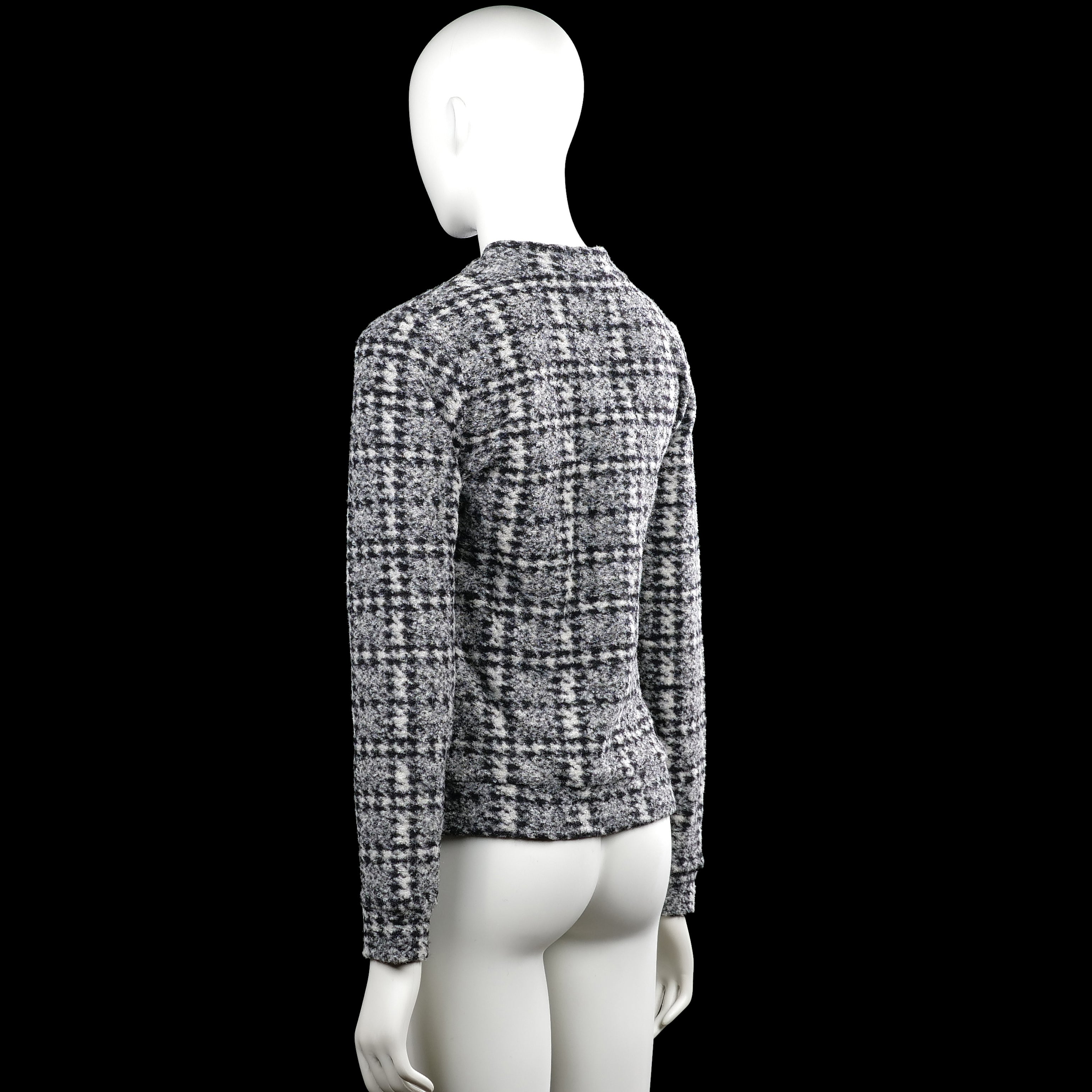 Bomber jacket - Gray & Black - Size XS