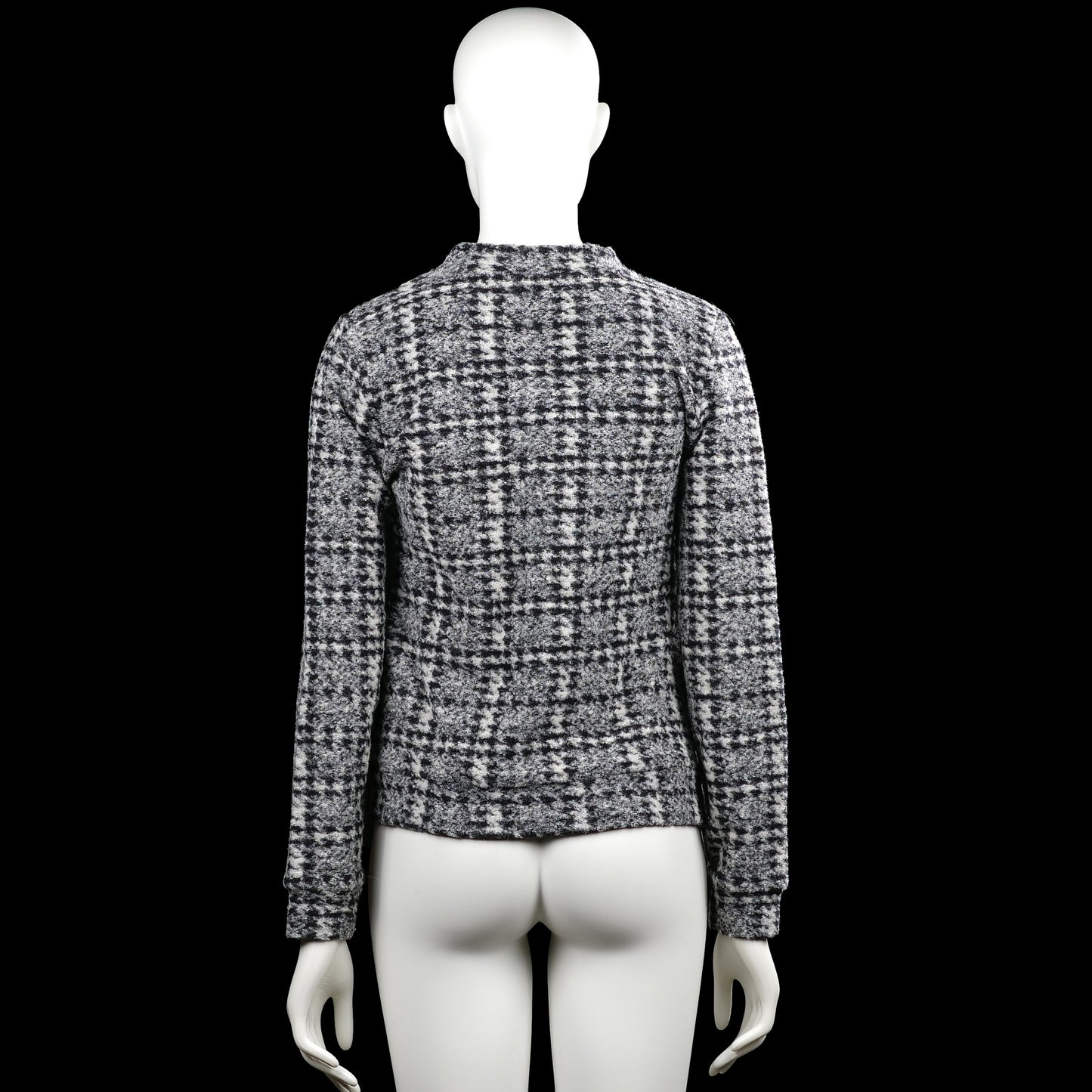 Bomber jacket - Gray & Black - Size XS