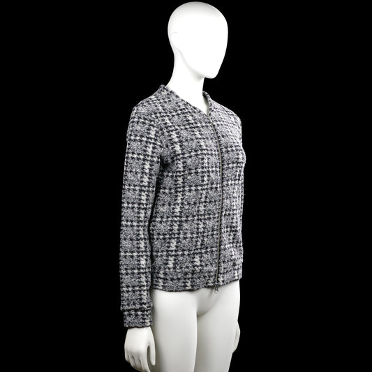 Bomber jacket - Gray & Black - Size XS