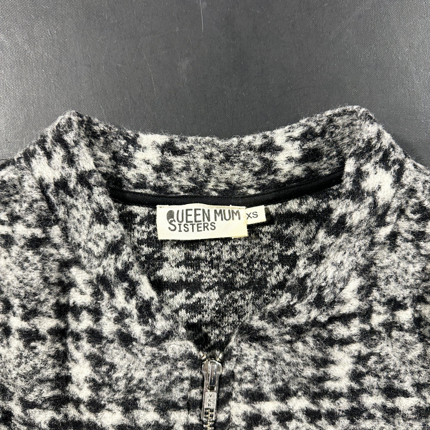 Bomber jacket - Gray & Black - Size XS