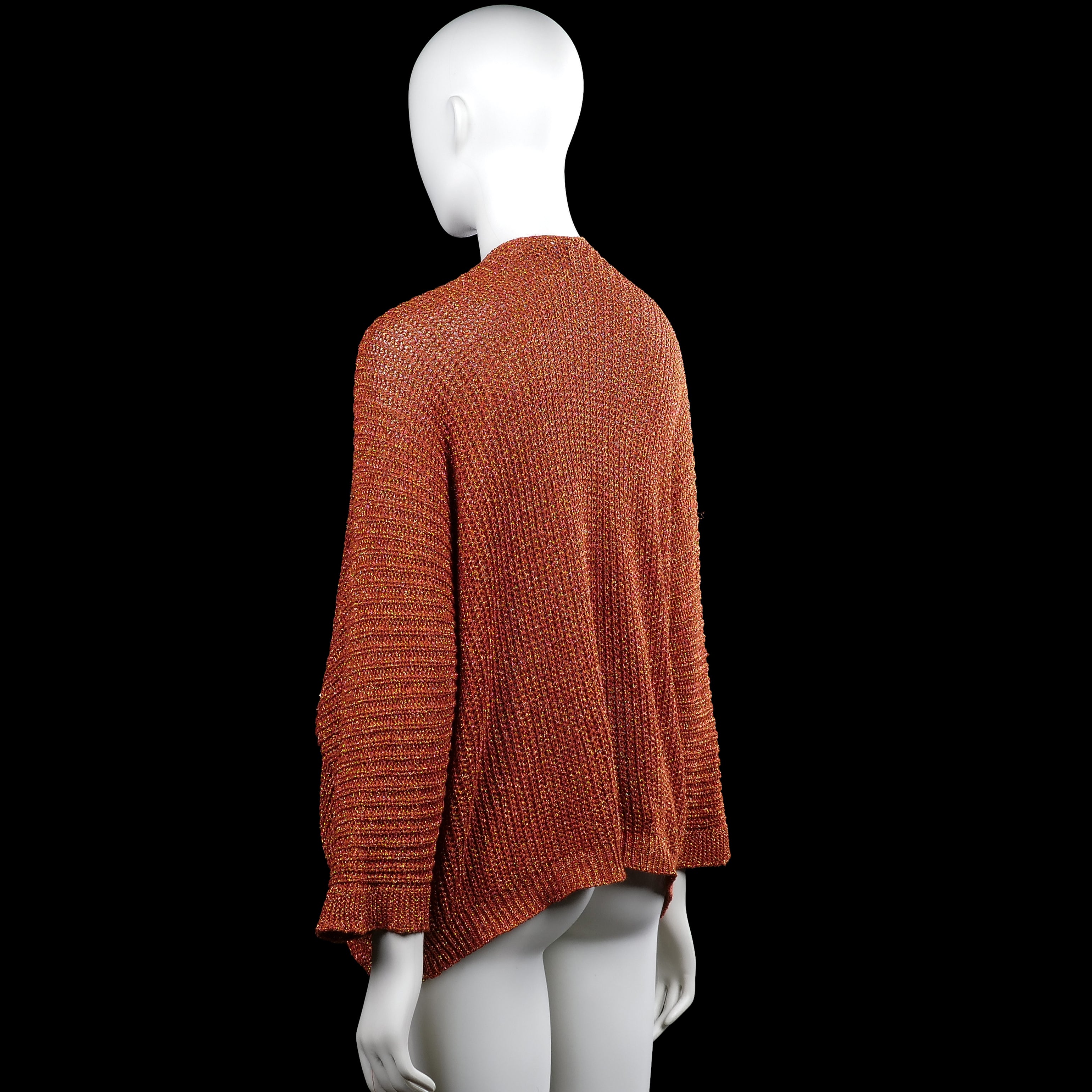 Cardigan - Rust & Amber - Size S, M