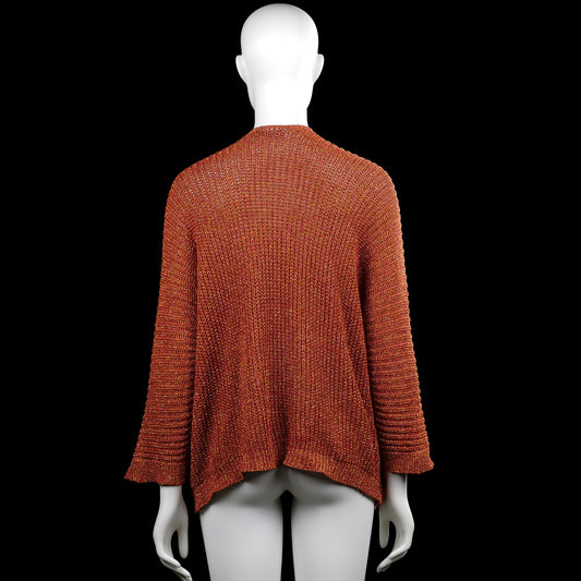 Cardigan - Rust & Amber - Size S, M