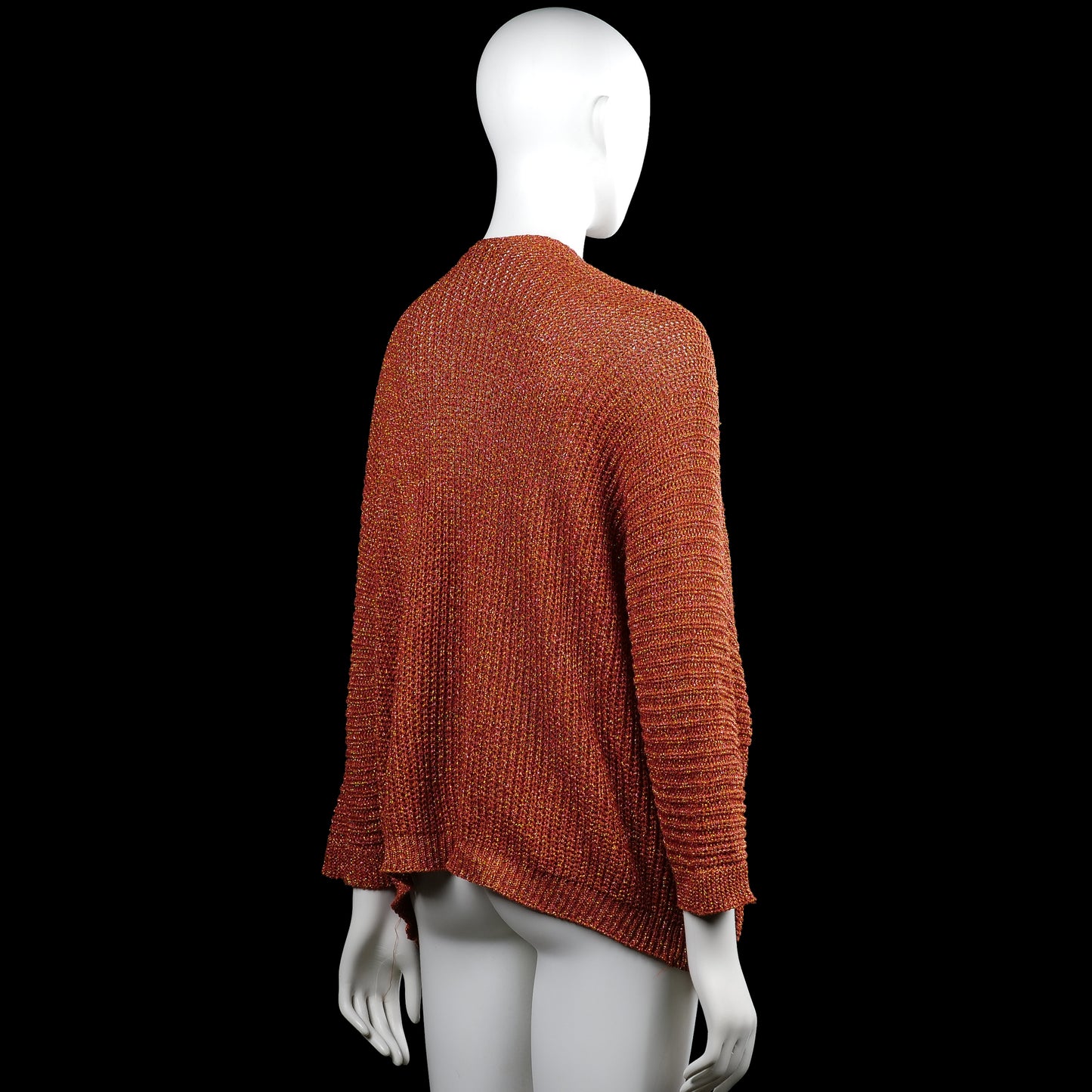 Cardigan - Rust & Amber - Size S, M