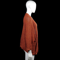 Cardigan - Rust & Amber - Size S, M