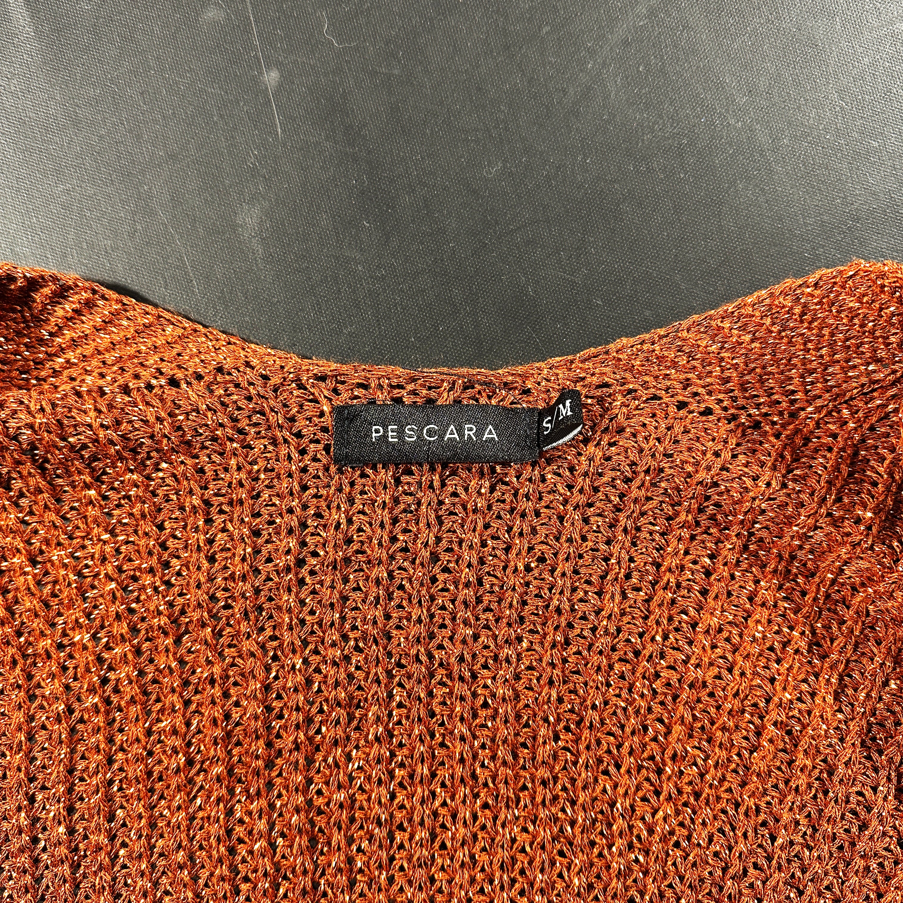 Cardigan - Rust & Amber - Size S, M