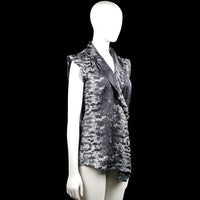 Blouse - Black & White - Size M