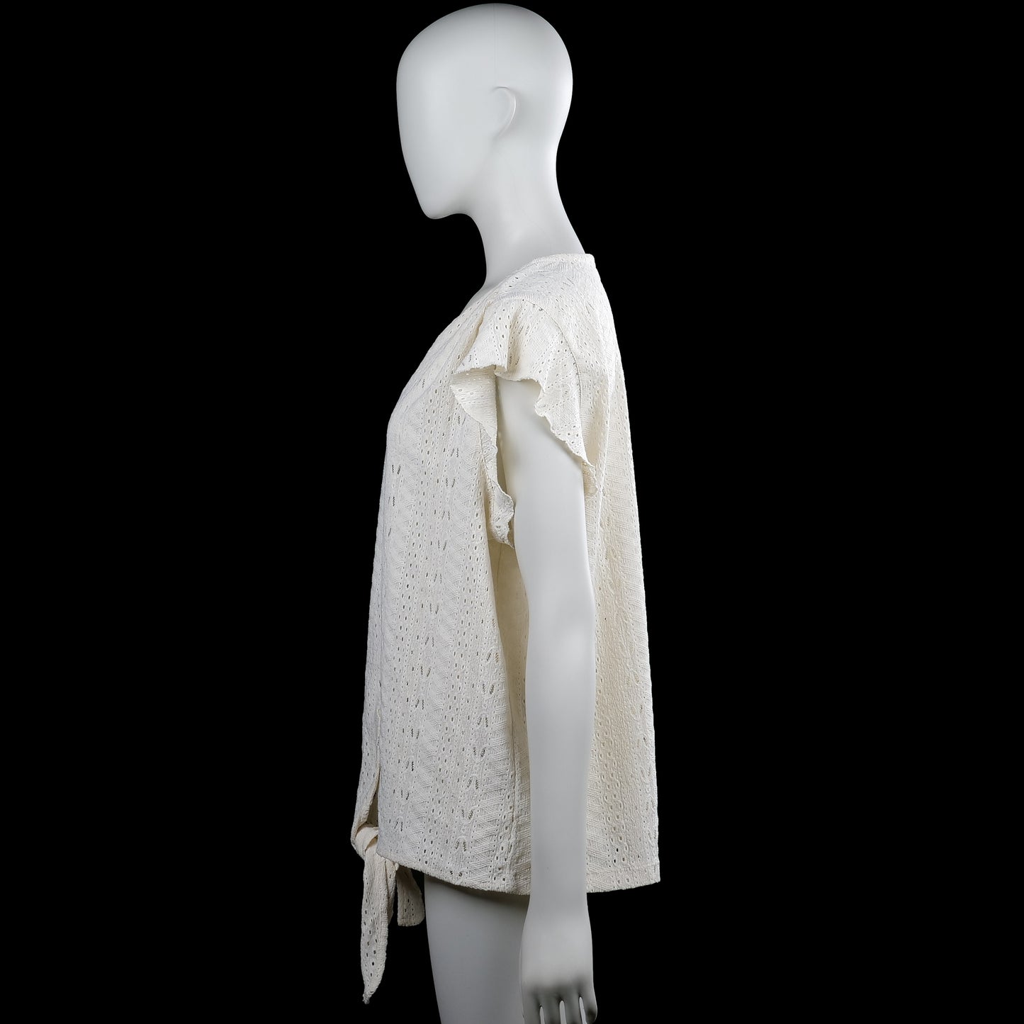 Blouse - Ivory - Size L