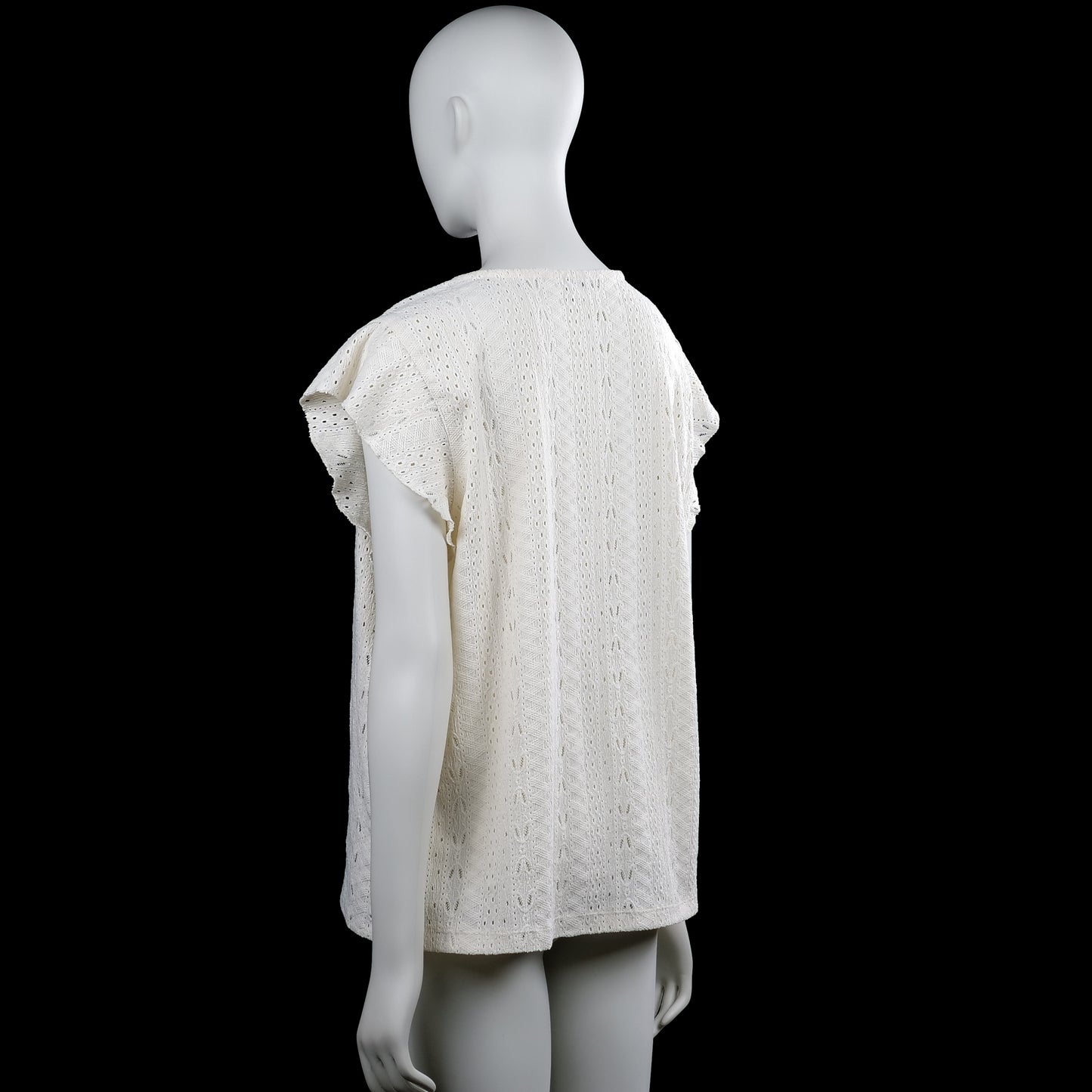 Blouse - Ivory - Size L
