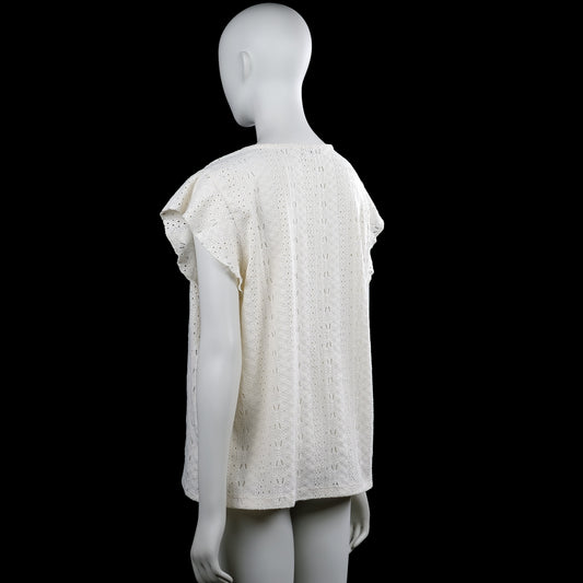 Blouse - Ivory - Size L