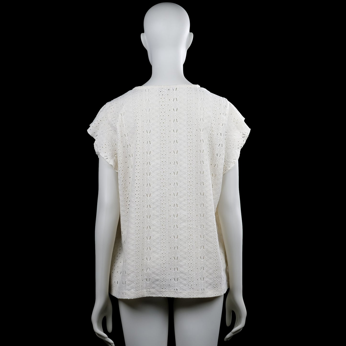Blouse - Ivory - Size L