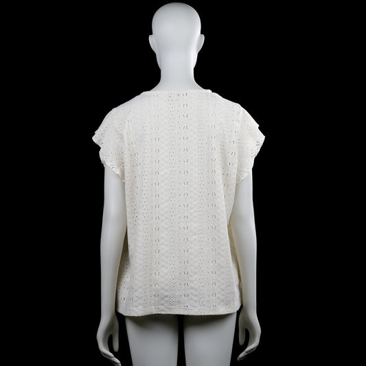 Blouse - Ivory - Size L