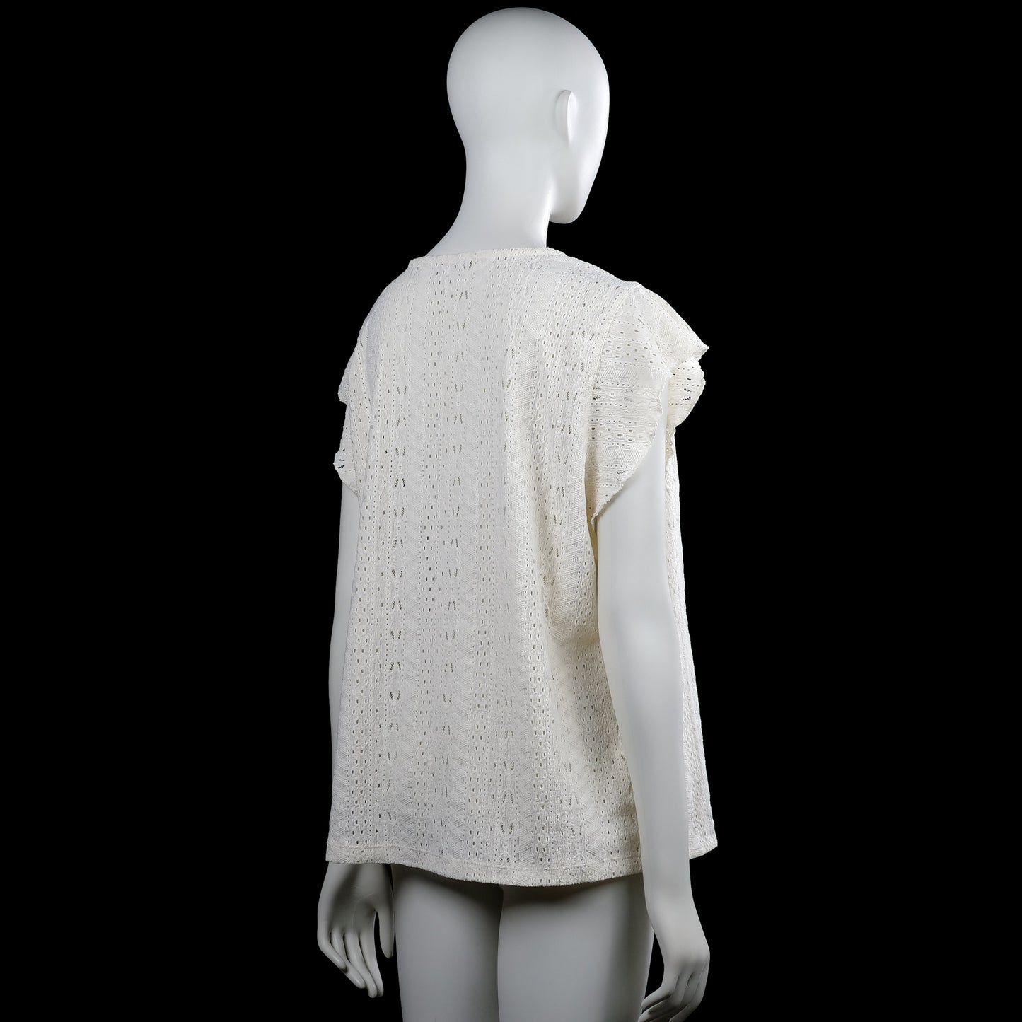 Blouse - Ivory - Size L
