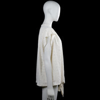 Blouse - Ivory - Size L
