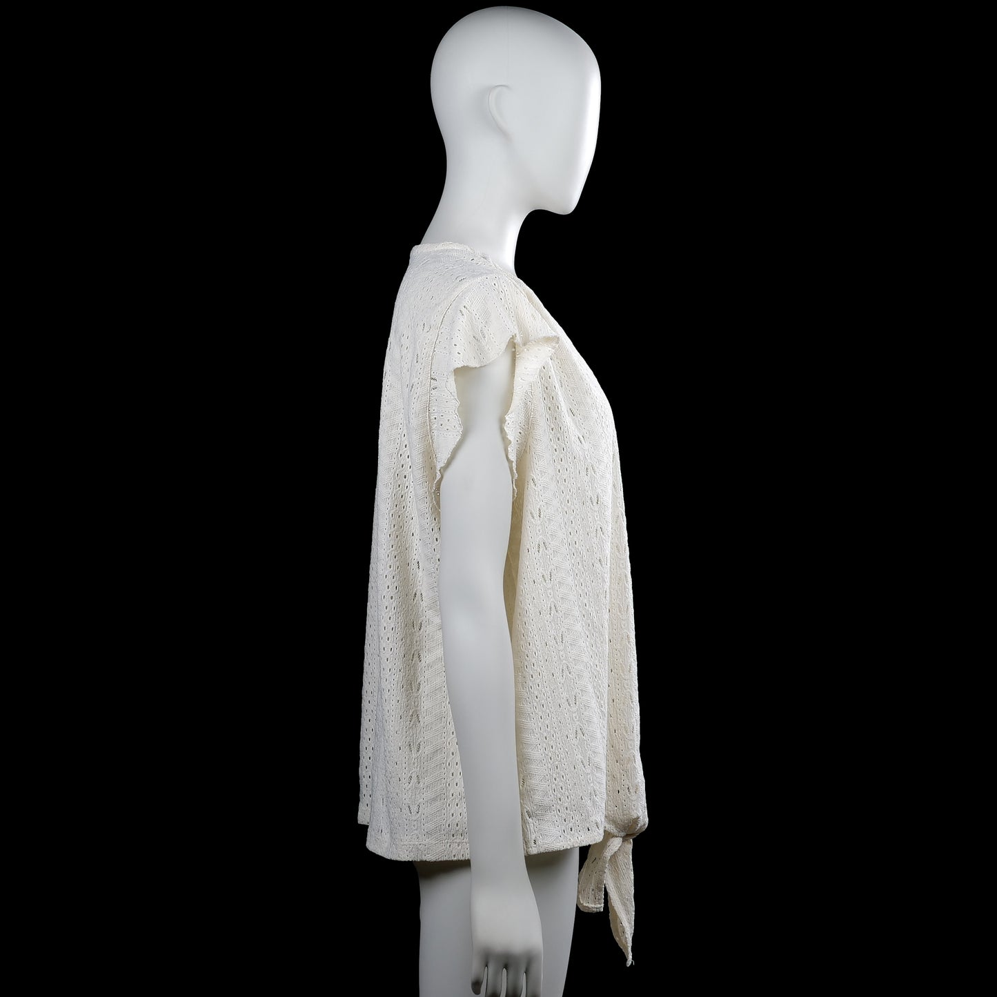 Blouse - Ivory - Size L
