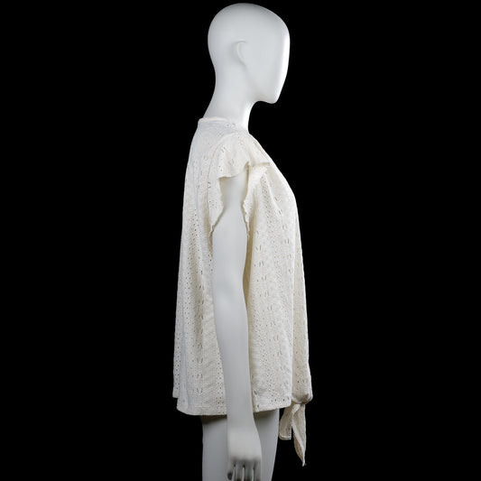 Blouse - Ivory - Size L
