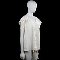 Blouse - Ivory - Size L