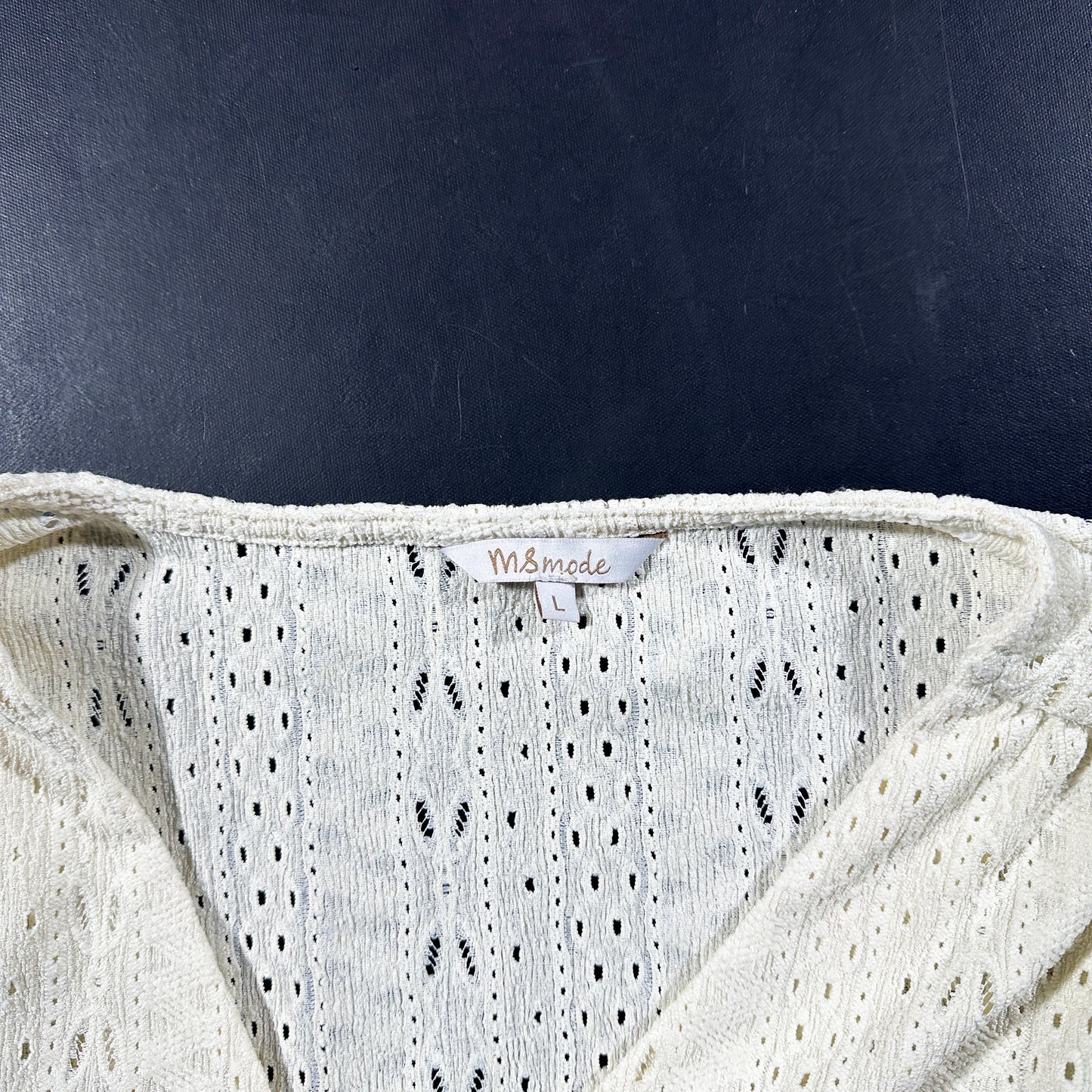 Blouse - Ivory - Size L