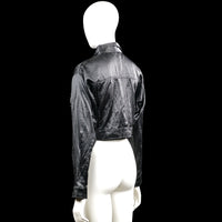 Leather jacket - Black - Size S