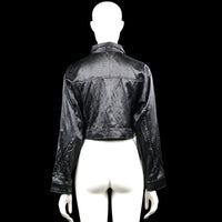 Leather jacket - Black - Size S