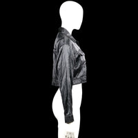 Leather jacket - Black - Size S