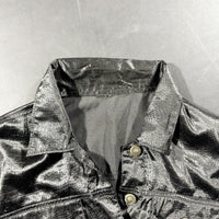 Leather jacket - Black - Size S