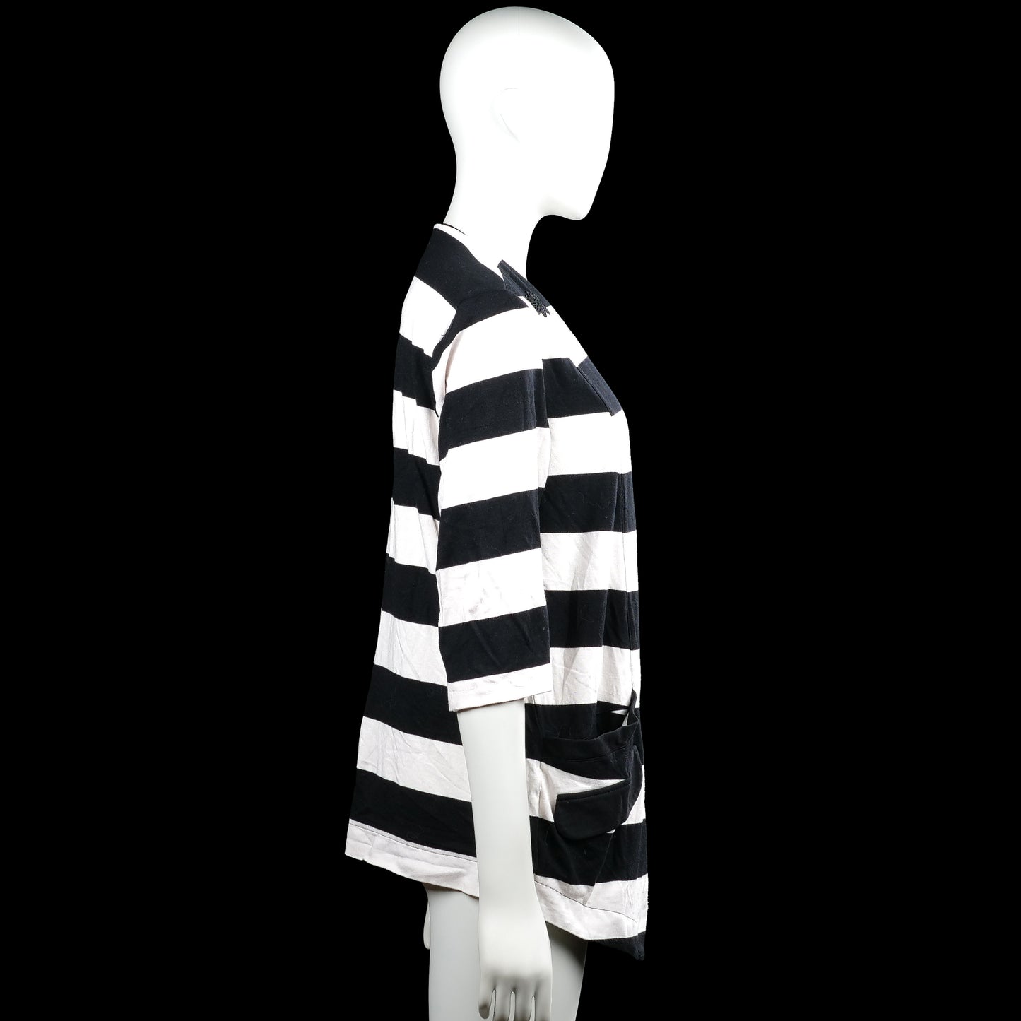 Cardigan - Black & White - Size 38
