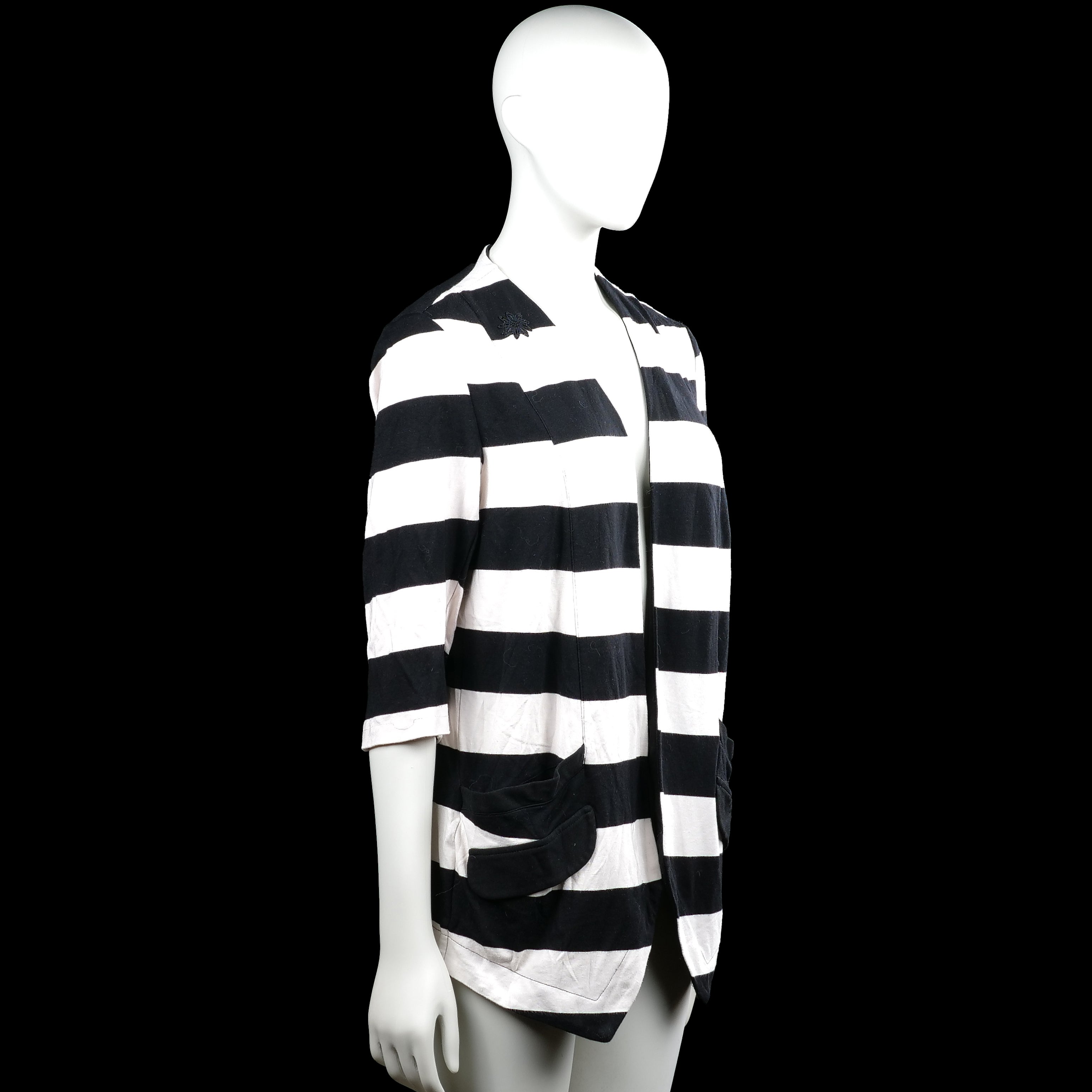 Cardigan - Black & White - Size 38