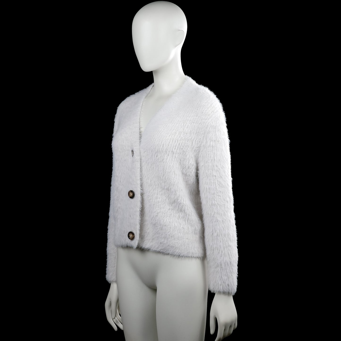 Cardigan - White - Size M