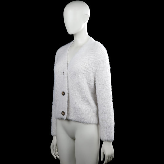 Cardigan - White - Size M