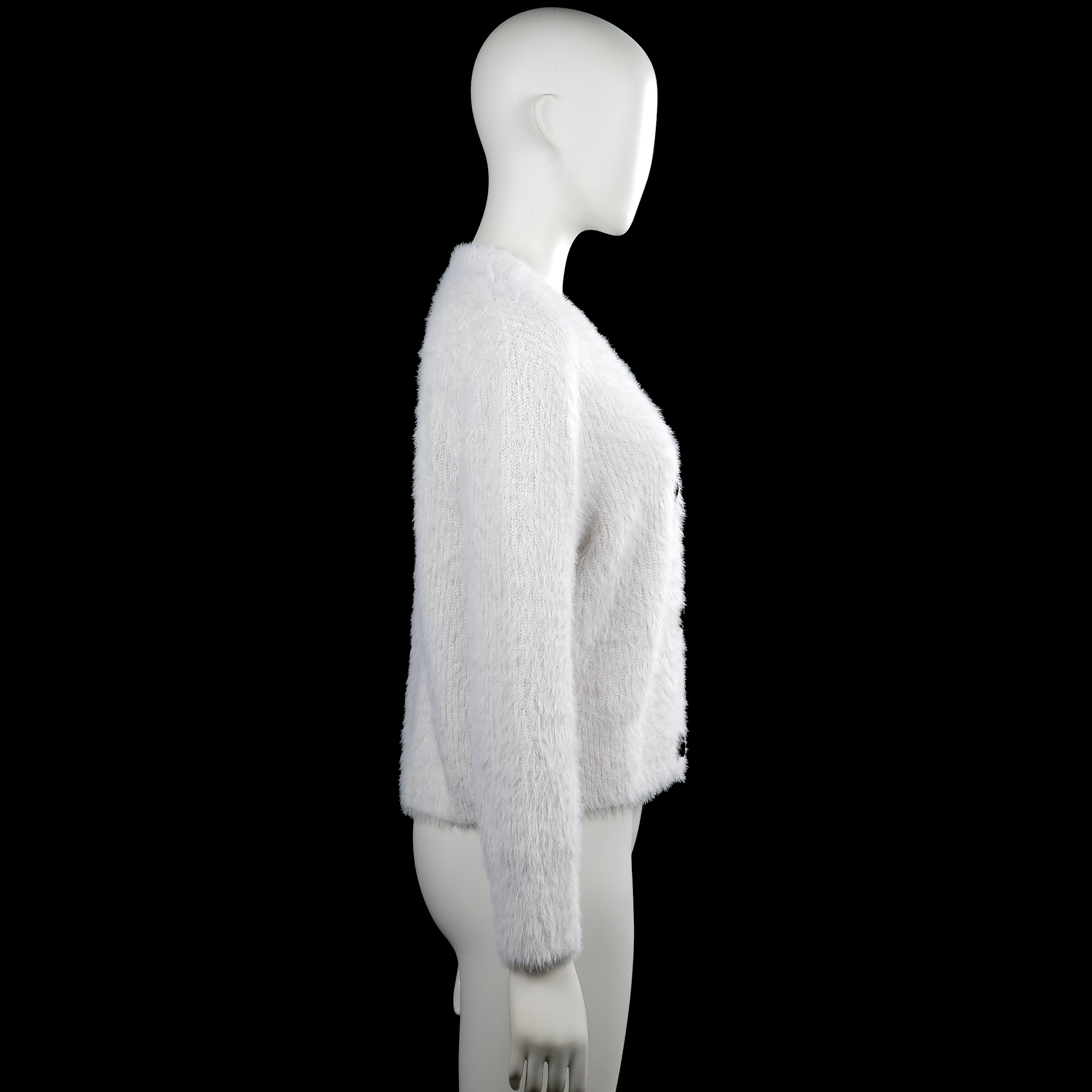 Cardigan - White - Size M
