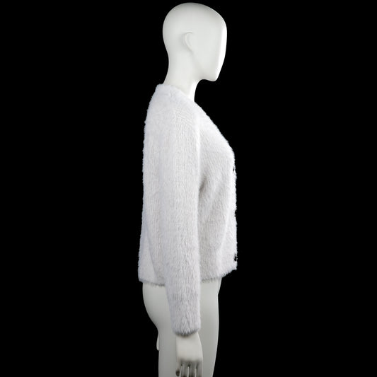 Cardigan - White - Size M