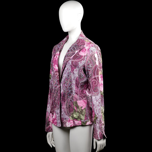 Blazer - Pink & Olive - Size 40