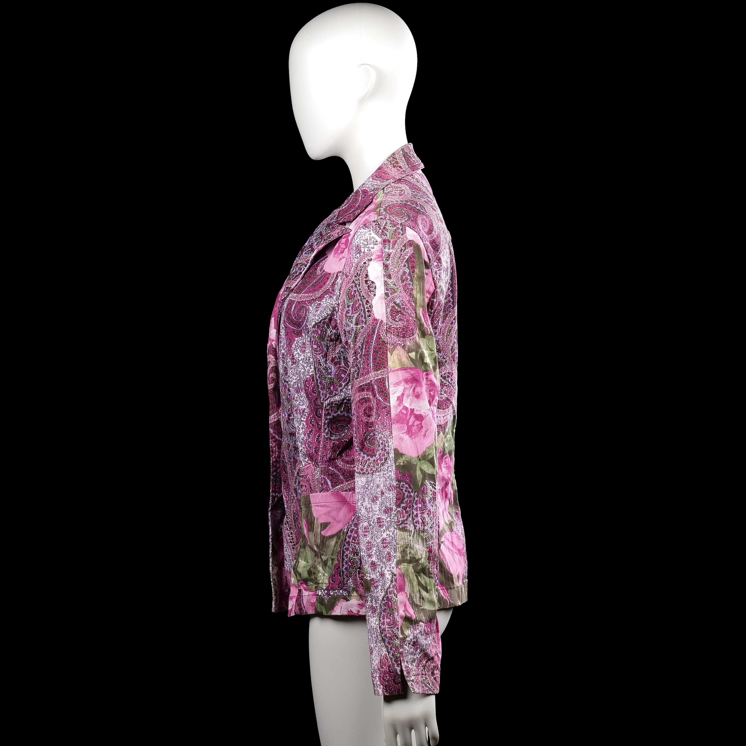 Blazer - Pink & Olive - Size 40