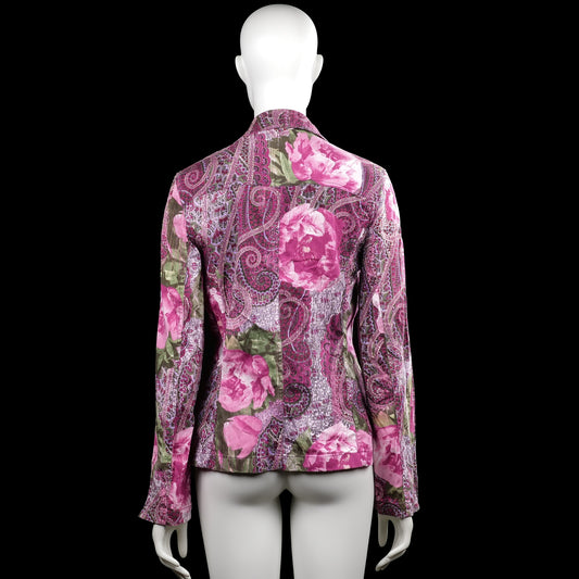 Blazer - Pink & Olive - Size 40