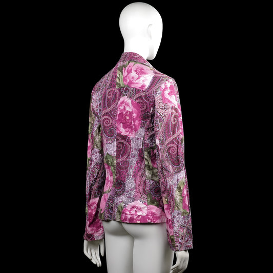 Blazer - Pink & Olive - Size 40