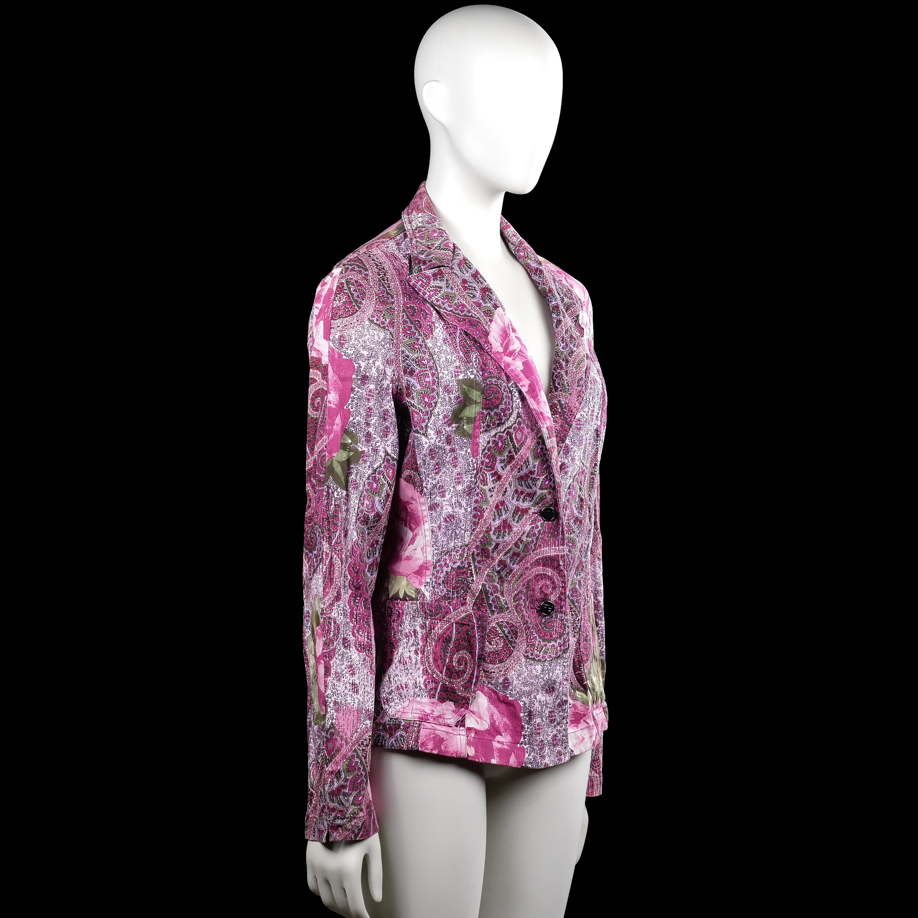 Blazer - Pink & Olive - Size 40