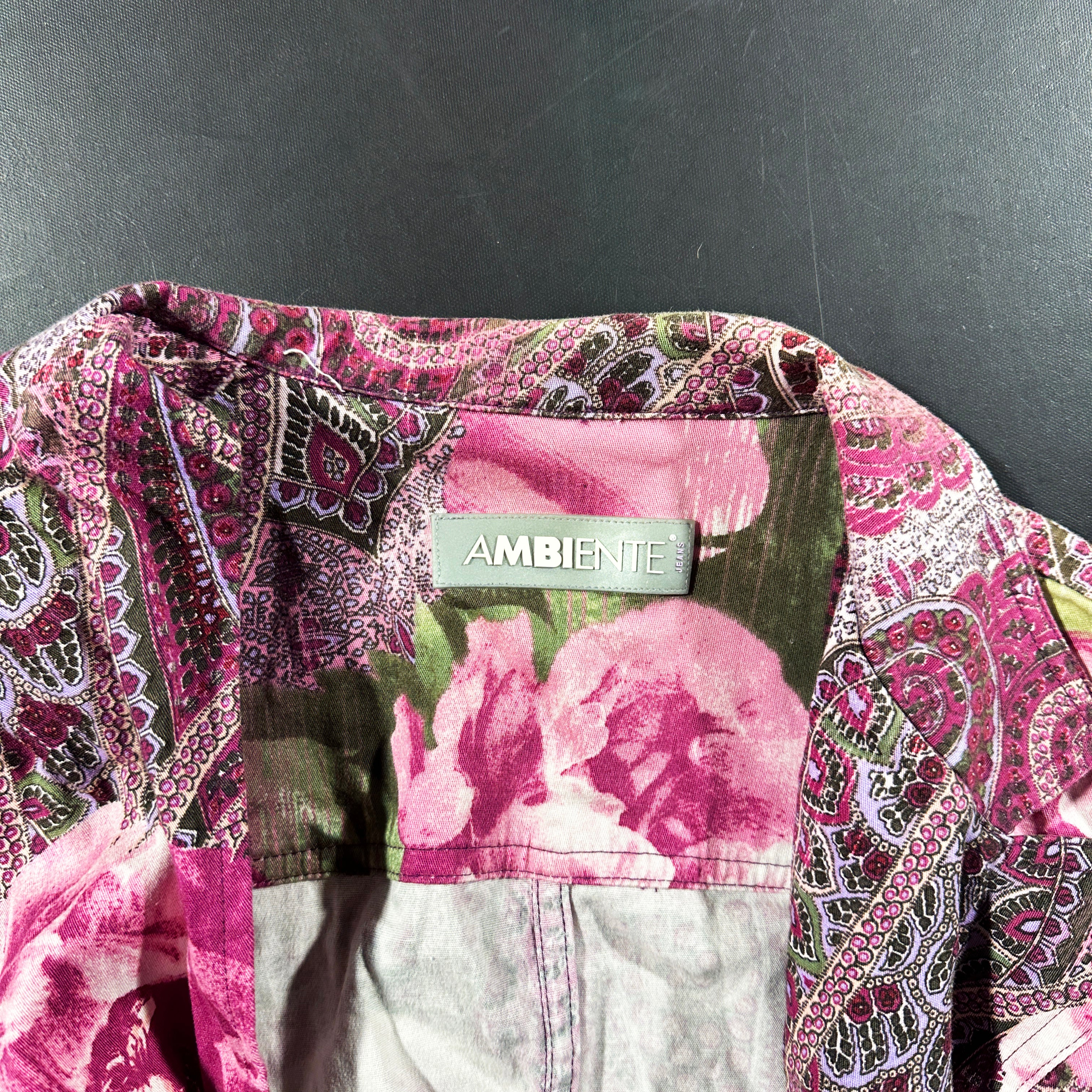 Blazer - Pink & Olive - Size 40