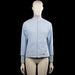 Chnk - Fleece jacket - Light Blue & Light Gray - Size 36 - Light blue solid zip-up top with a high ribbed collar and long sleeves. Features ribbed cuffs, a straight hem, and zip pockets at the sides.
