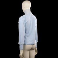 Fleece jacket - Light Blue & Light Gray - Size 36