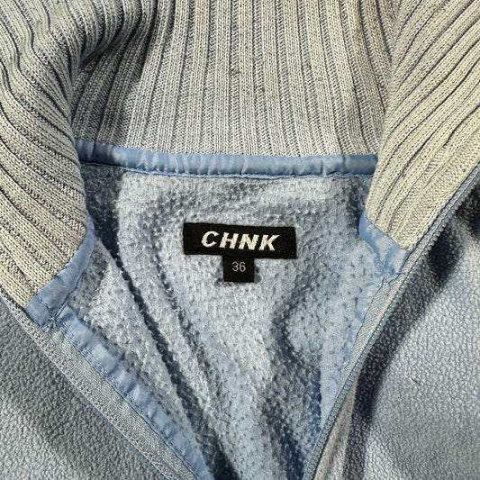 Fleece jacket - Light Blue & Light Gray - Size 36