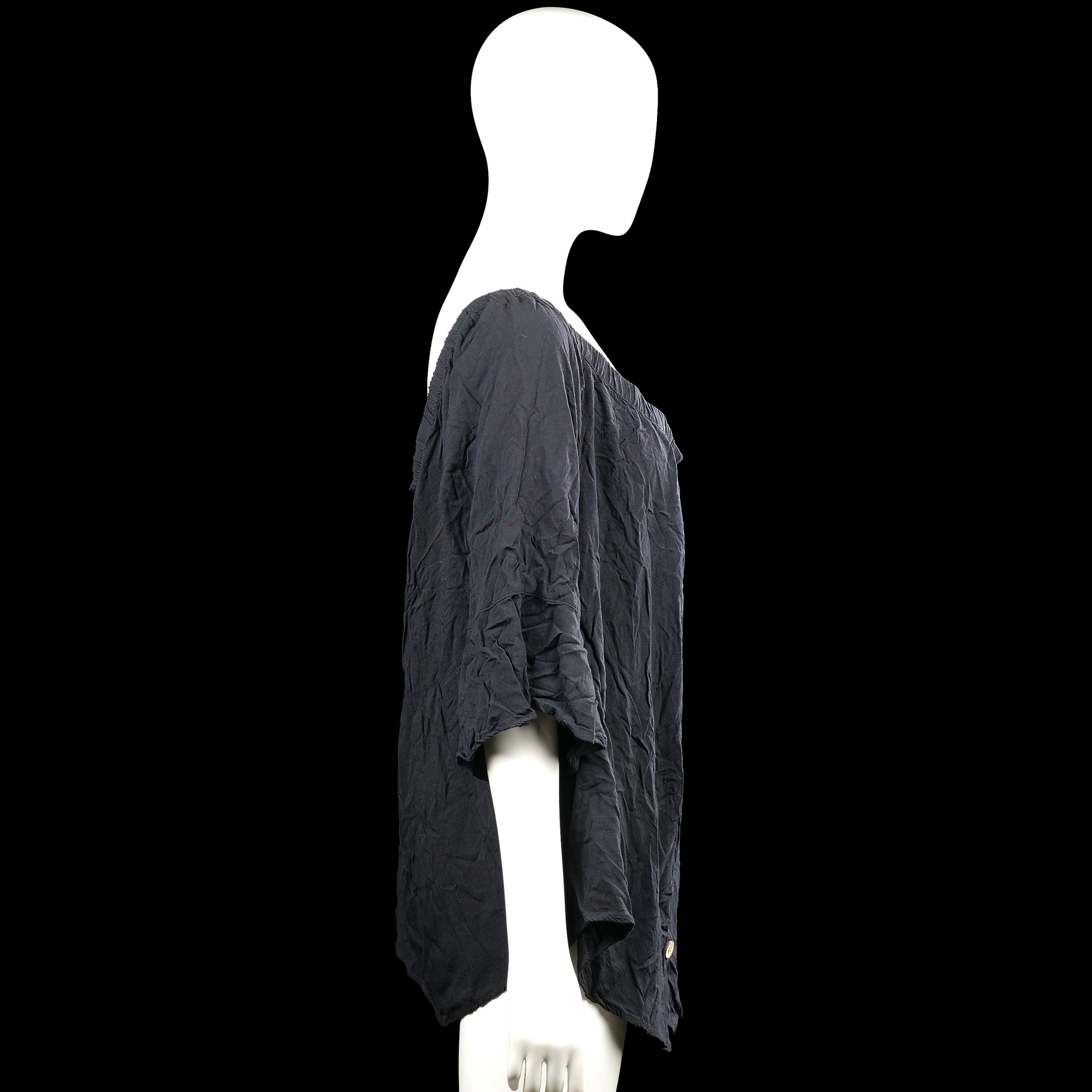 Blouse - Black - Size 50, 52