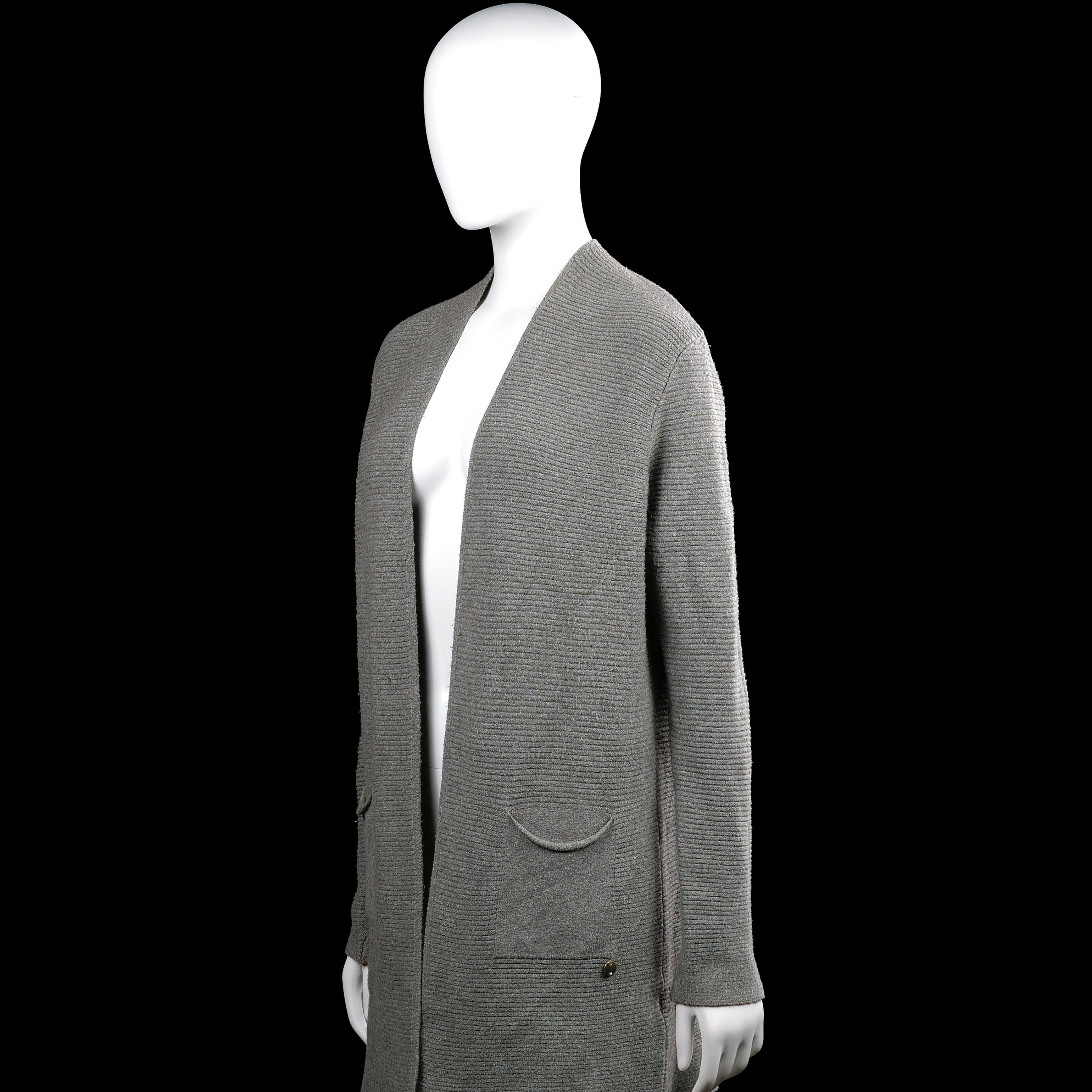 Cardigan - Gray - Size S